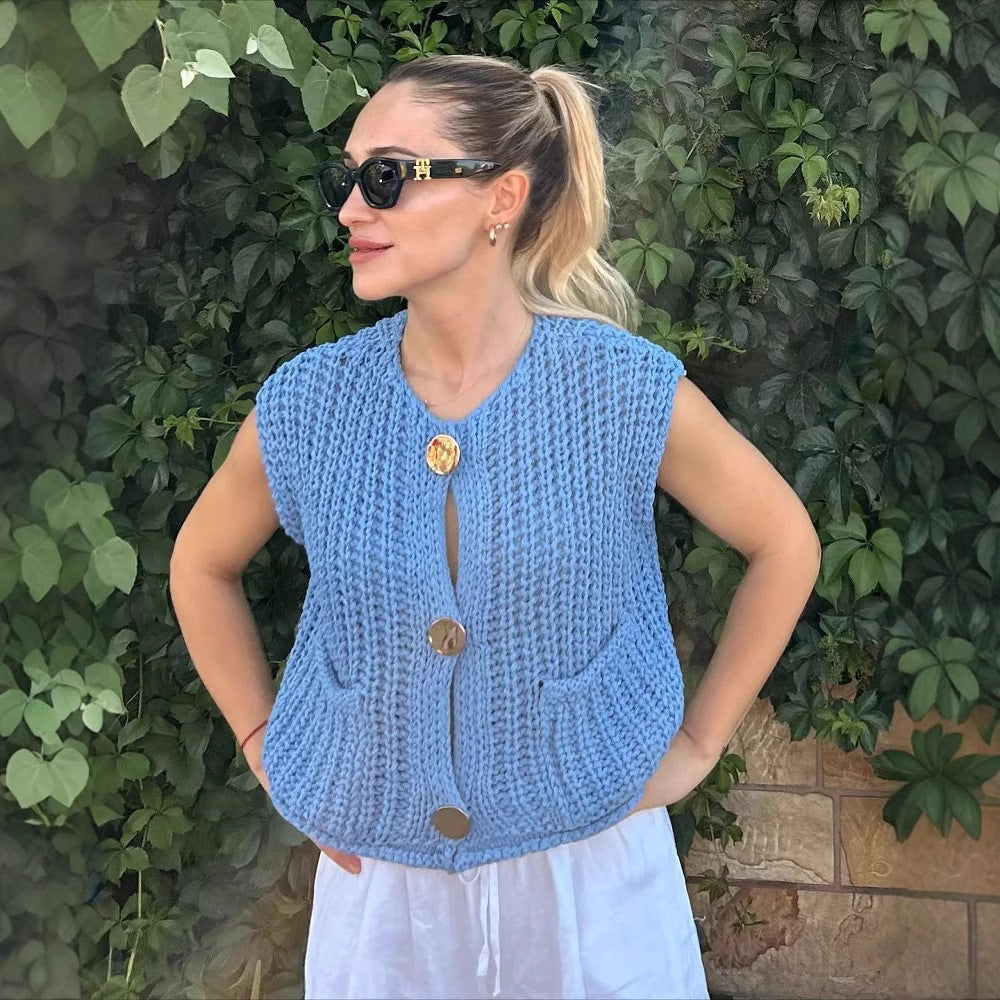 Bellia - Stylish Knitted Vest