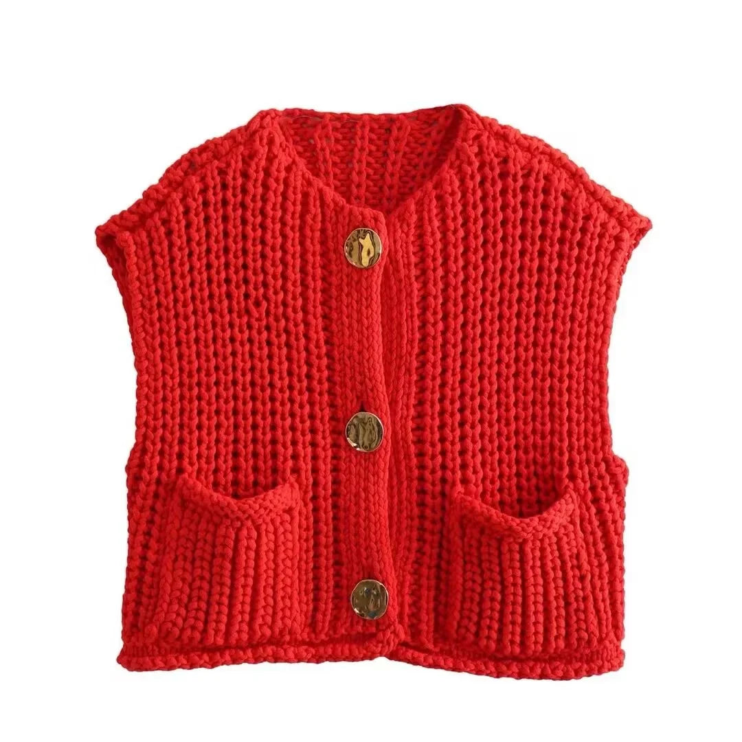 Bellia - Stylish Knitted Vest