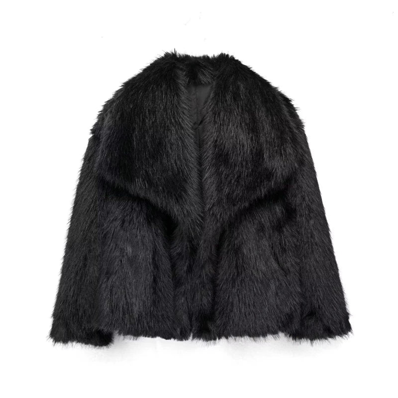 Mara - Luxurious Faux Fur Coat