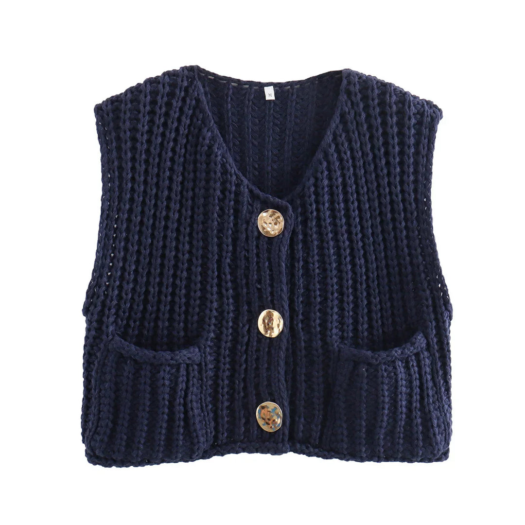 Bellia - Stylish Knitted Vest