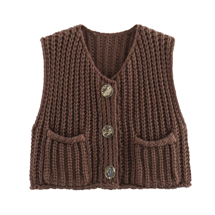 Bellia - Stylish Knitted Vest