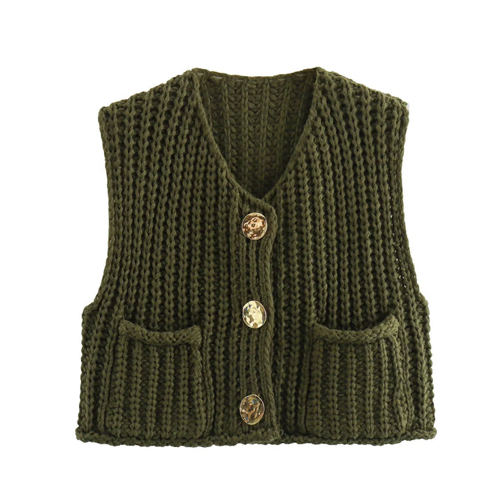 Bellia - Stylish Knitted Vest