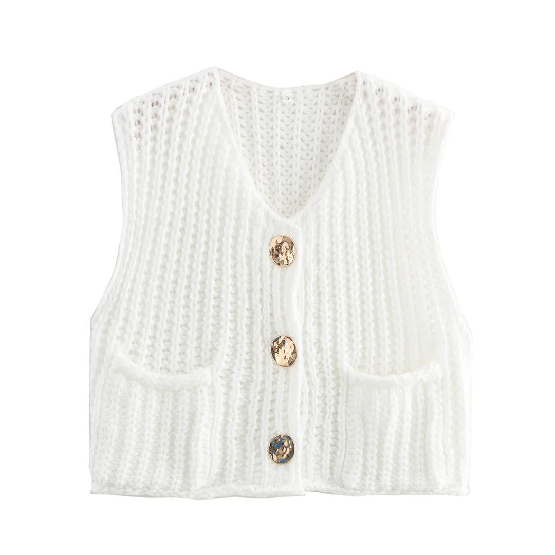 Bellia - Stylish Knitted Vest