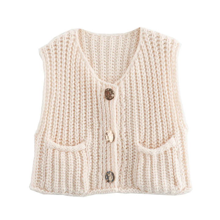 Bellia - Stylish Knitted Vest