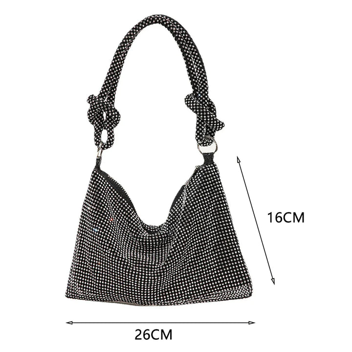 Lenia - Rhinestones Handbag