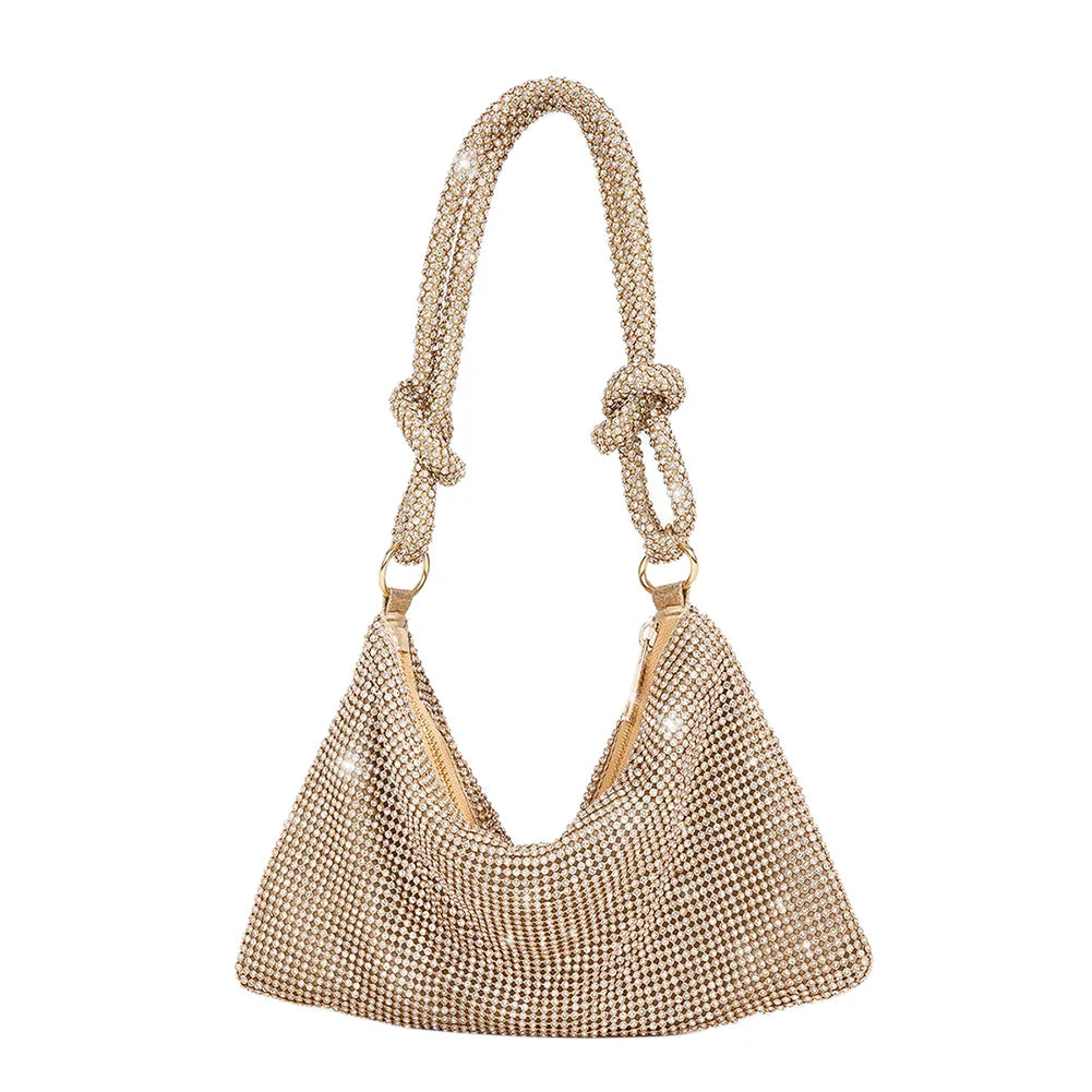 Lenia - Rhinestones Handbag