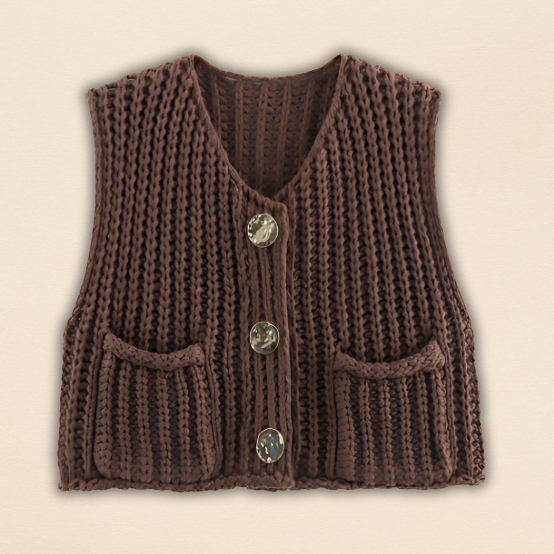 Bellia - Stylish Knitted Vest